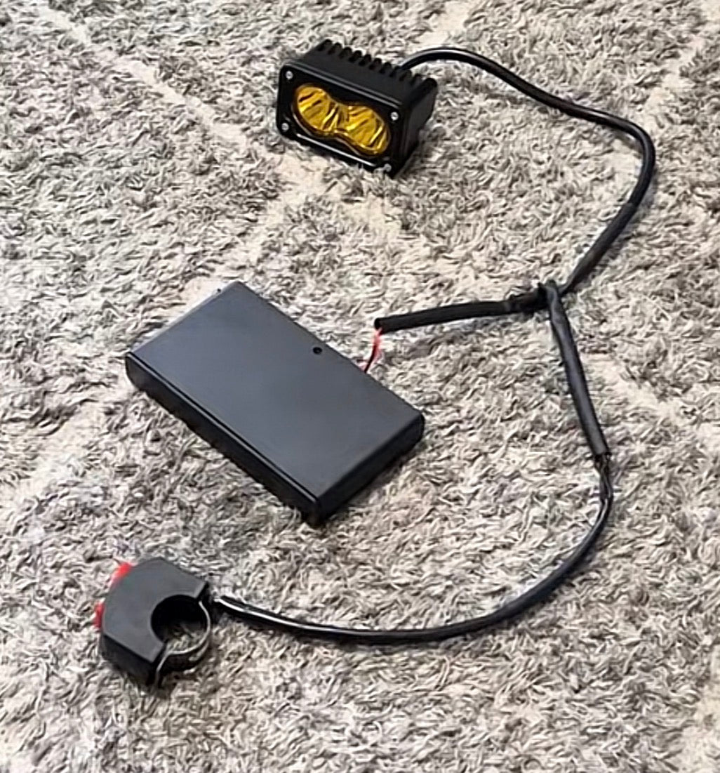 Battery powered baja light(with switch)