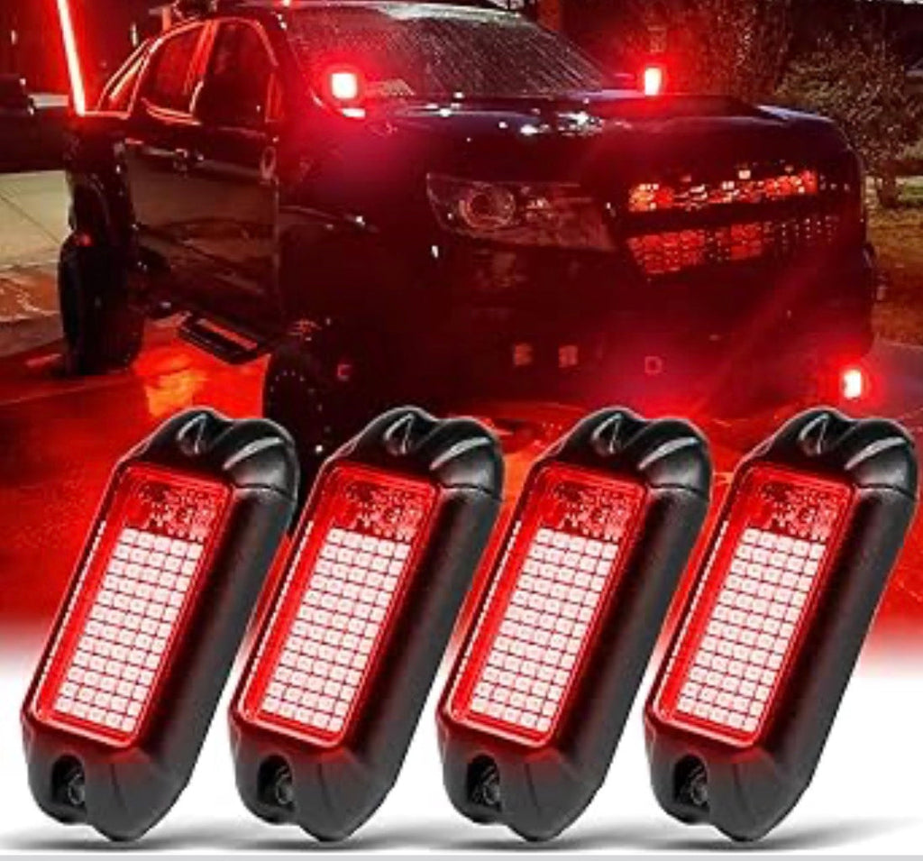 Battery powered rock light