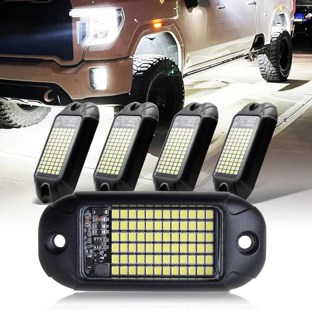 Battery powered rock light