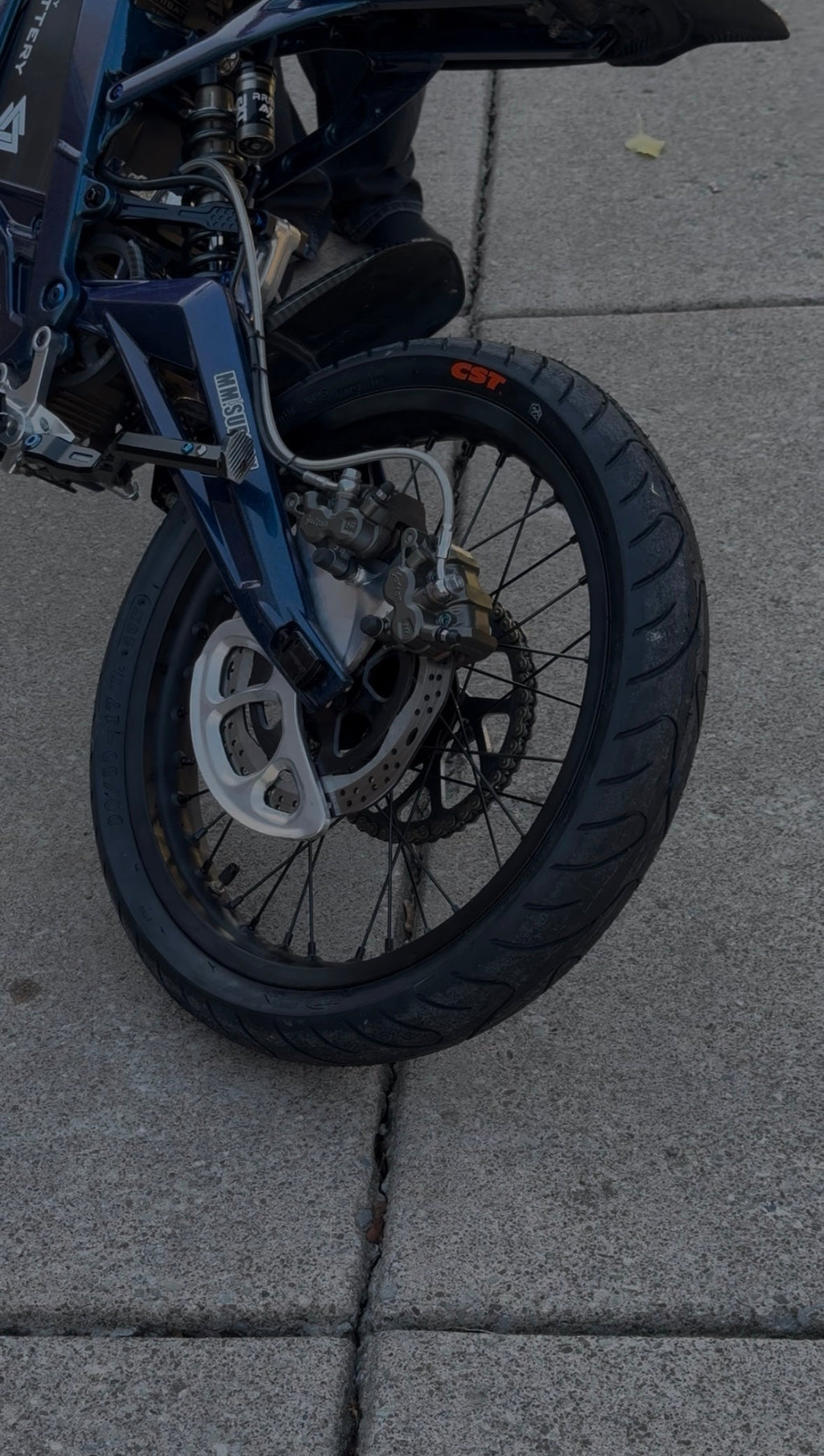 Surron/E Ride Pro CST Supermoto Wheel Set