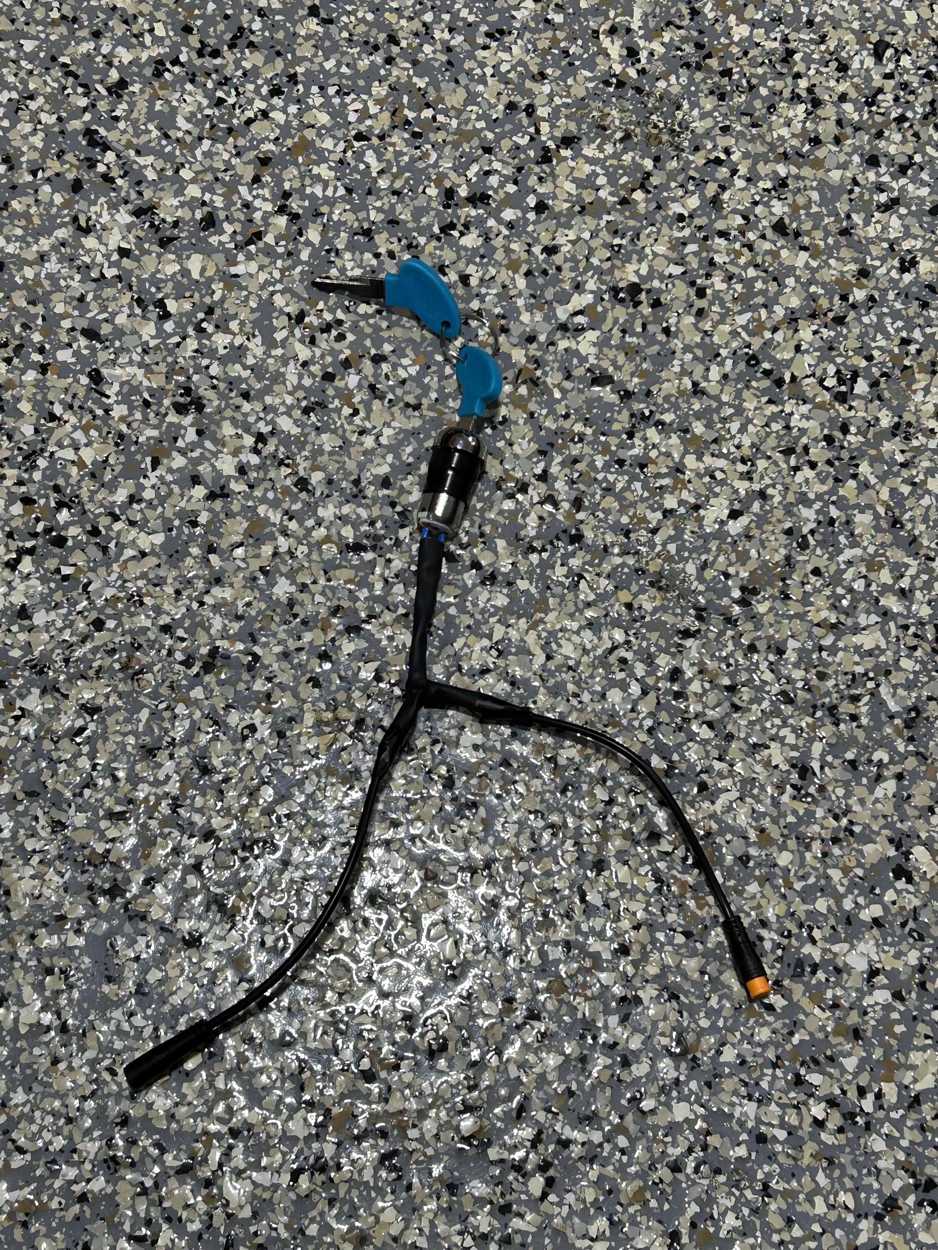 Super 73 fork key ignition