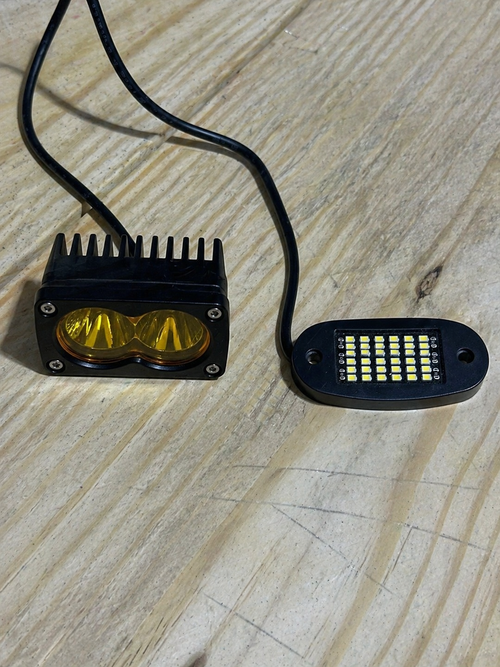 Baja and rocklight duo(rechargeable battery)