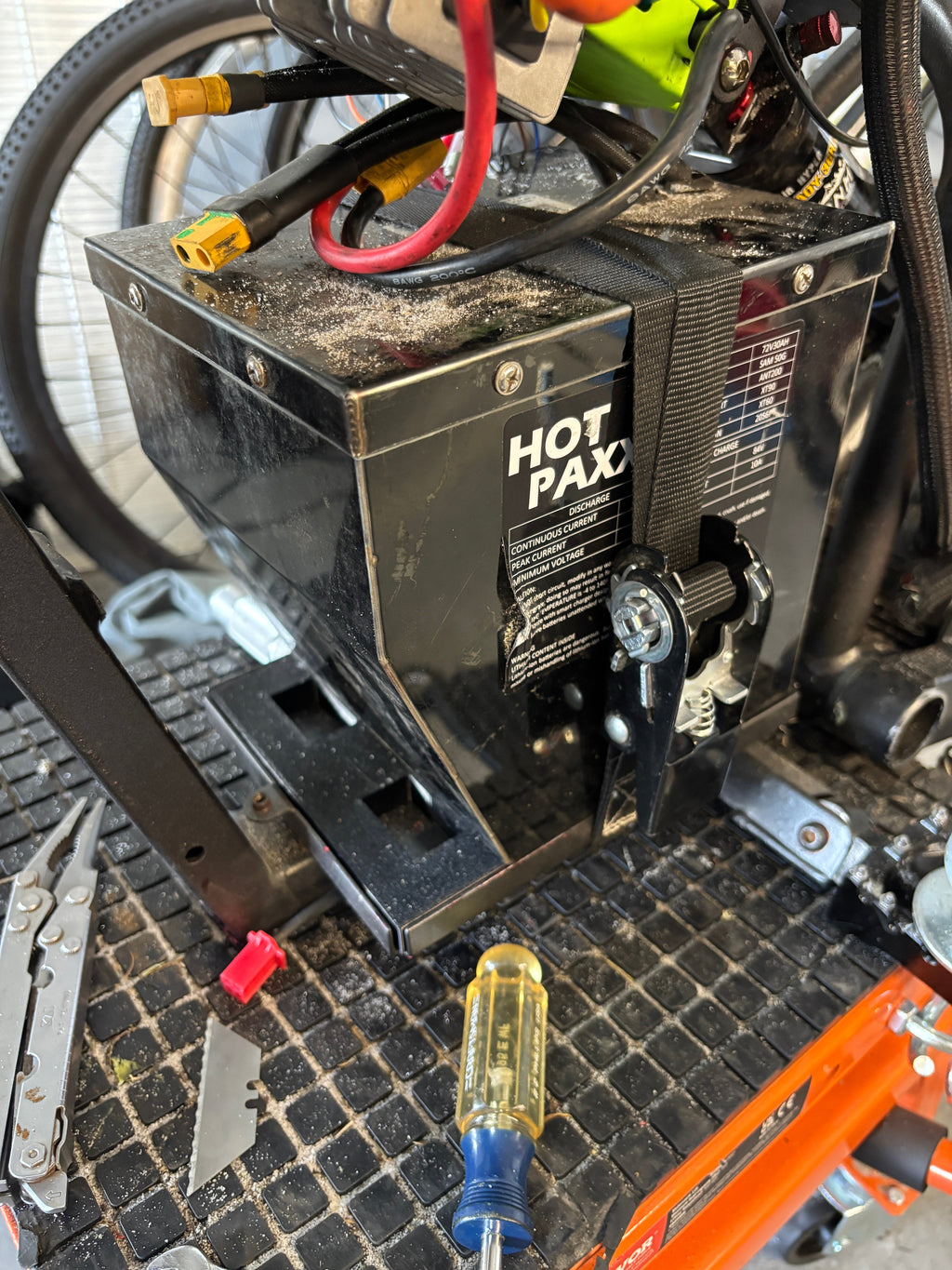 Battery Tray Block
