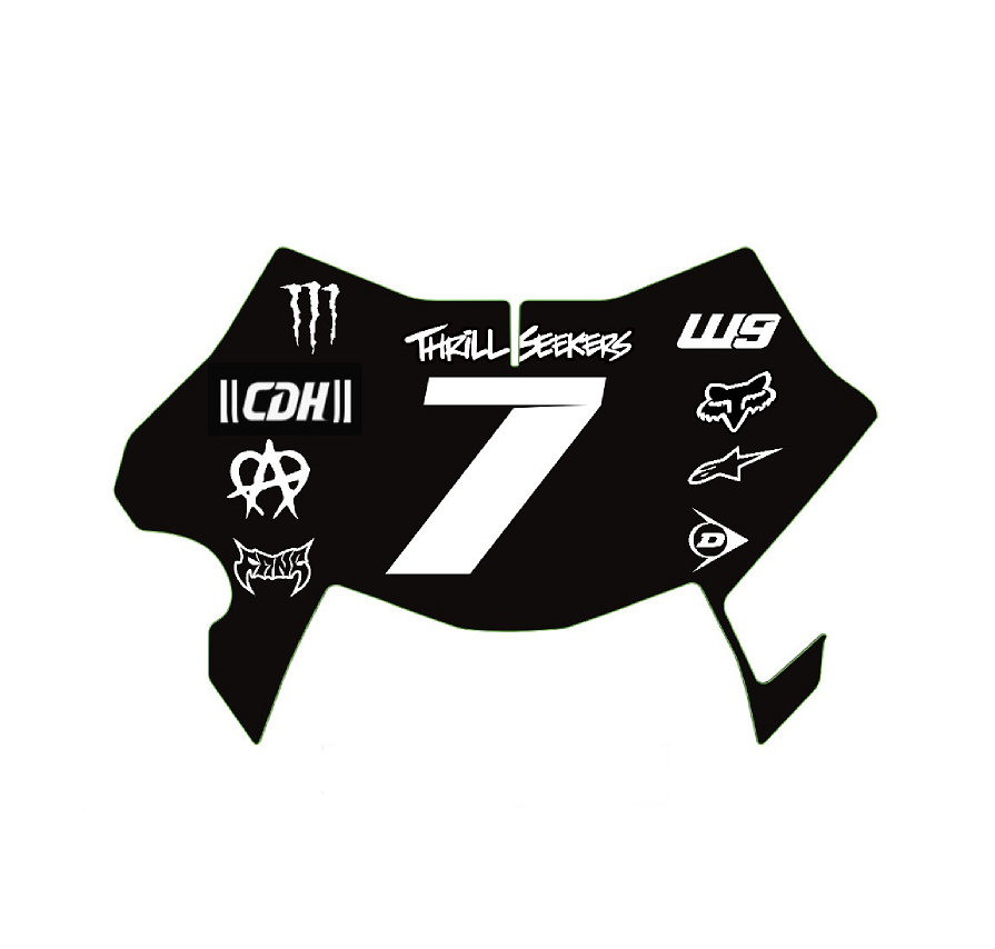 Surron Ultra Bee Plate Decal